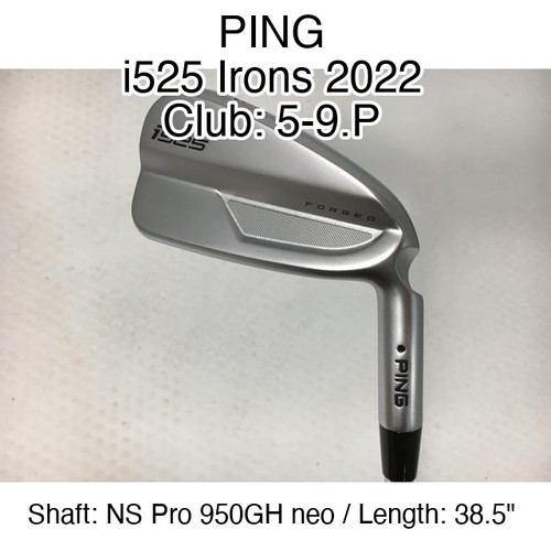 Ping i525 set ferri 2022 - ping,