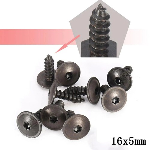 10x viti coprimotore 16x5mm - viti,