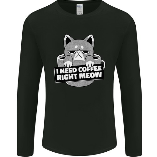 Gatto need caffè right - need,