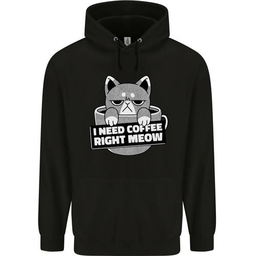 Felpa con cappuccio uomo cat - felpa,