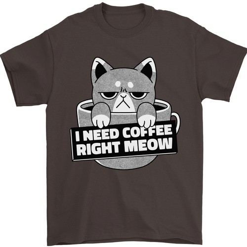 Gatto need caffè right - gatto,